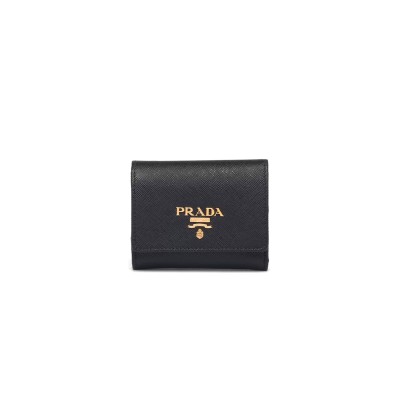 PRADA SMALL SAFFIANO LEATHER WALLET 1MH043 (10*8.5cm)